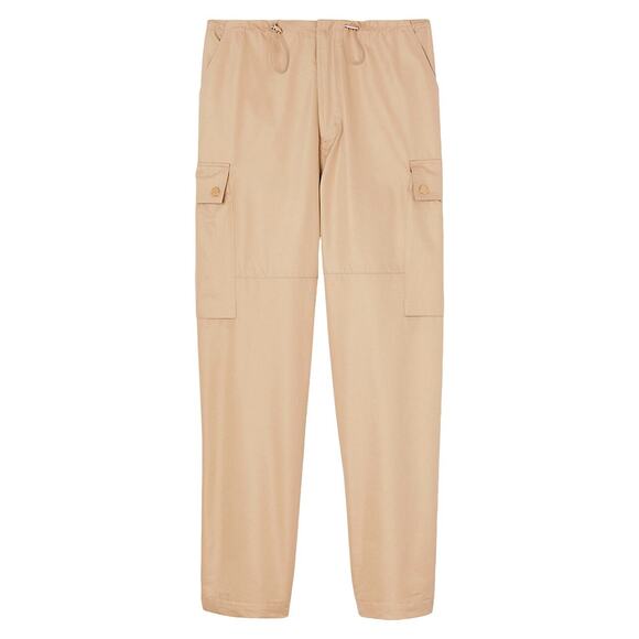 Sandro Cargo Beige Trousers Size 34 - Picture 1 of 4